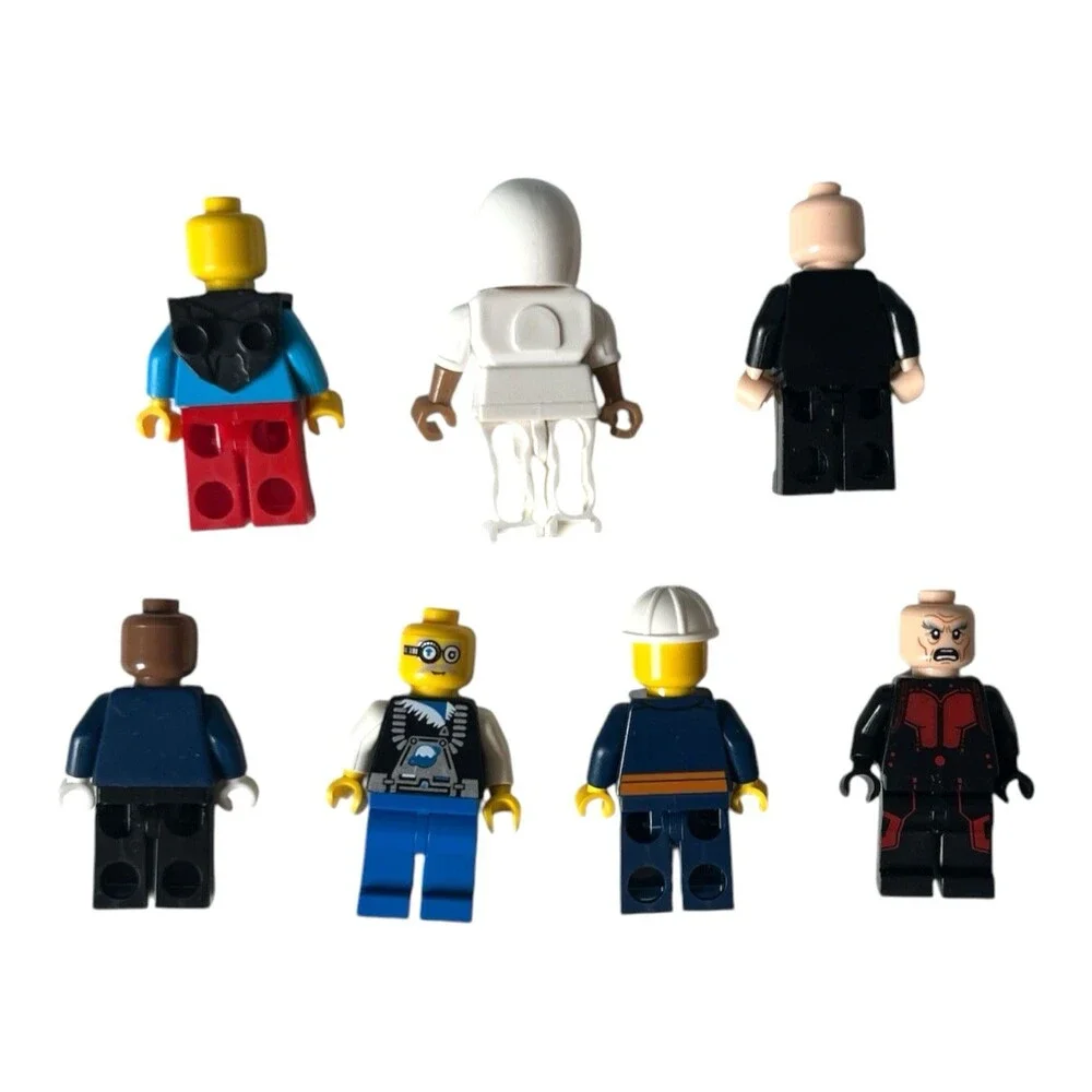 Lego Minifigure Lot of 7 Random Figures Authentic